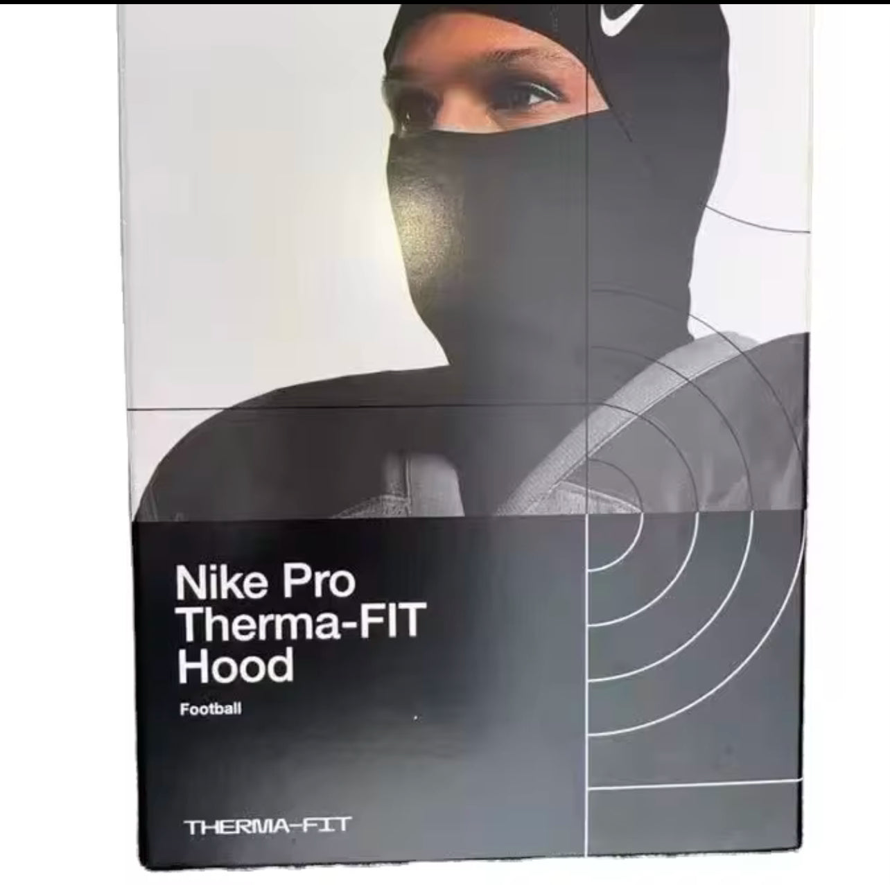 Nike PRO Hyperwarm Hydropull Hood Balaclava - Unisex - Dri-Fit Techlonogy (Black)